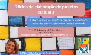 Oficina de elaboração de projetos culturais jan18